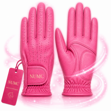 Pink Horse Riding Gloves | Premium Equestrian Gloves